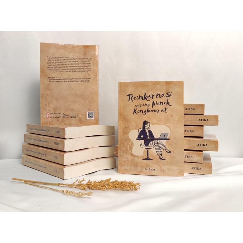 Novel Reinkarnasi Sang Nenek Konglomerat by Atika