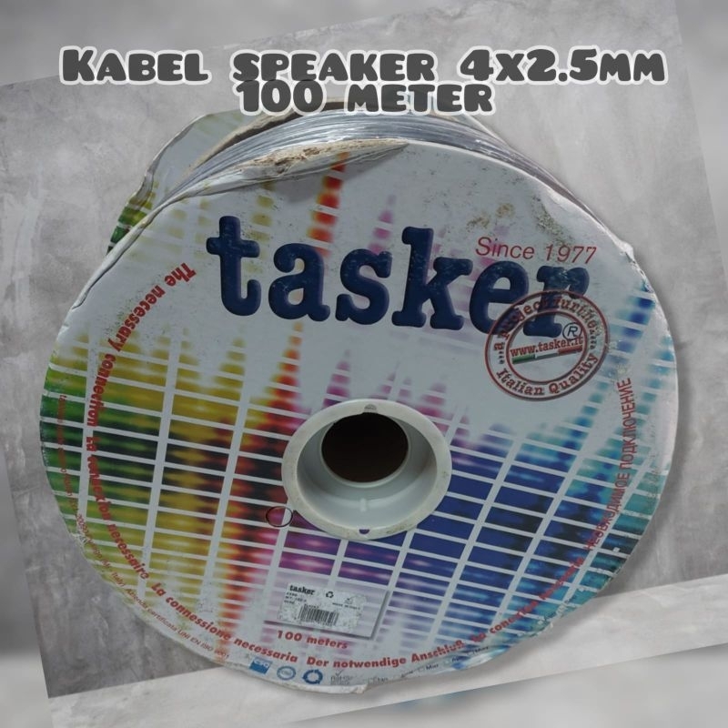 kabel 4x2.5mm tasker C288 100 meter