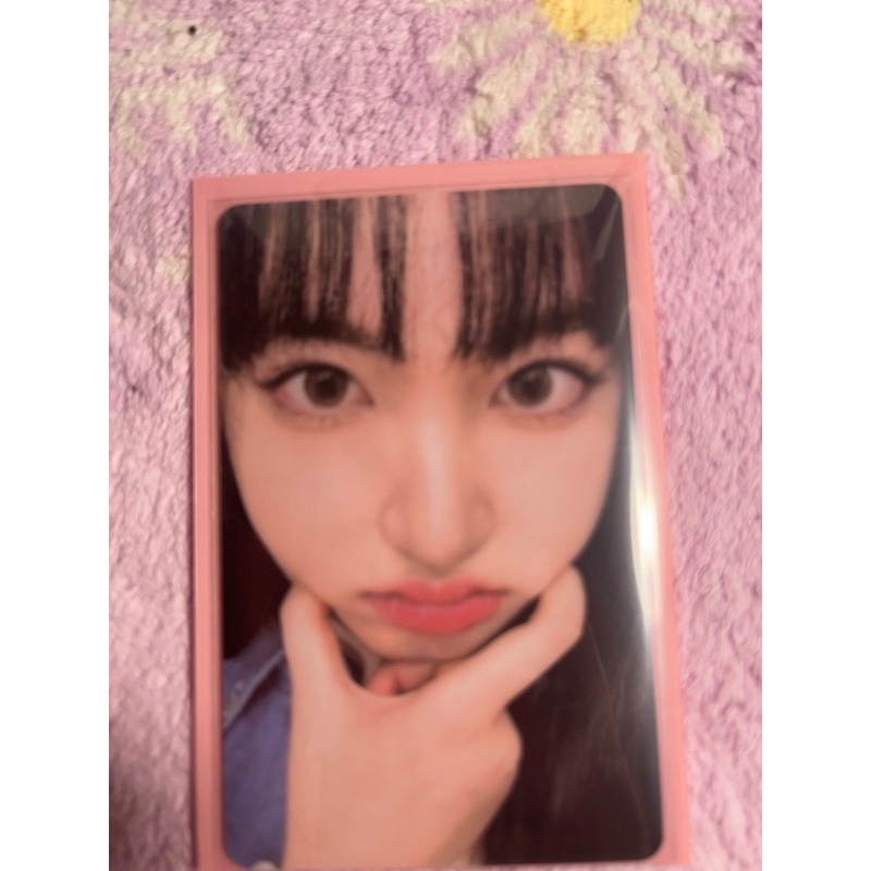 wts photocard liz zoom 100% official