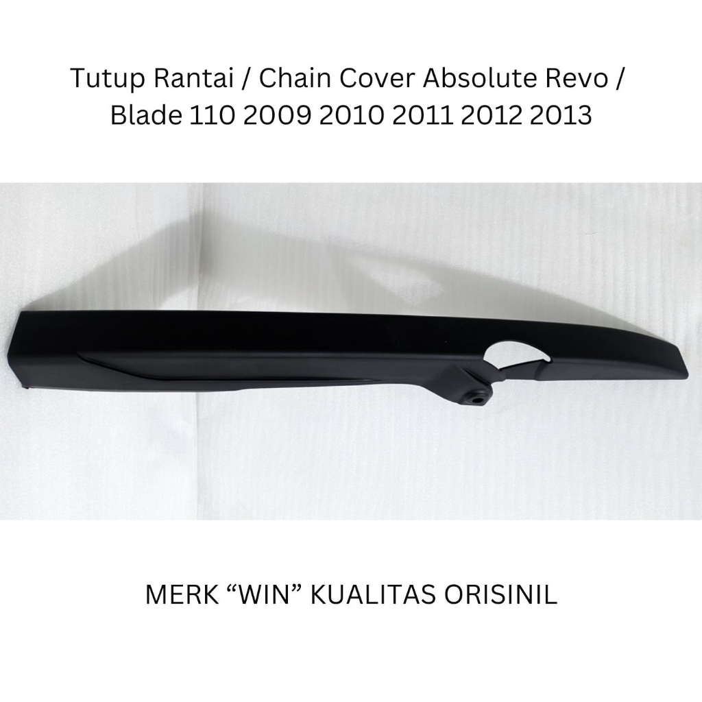 Tutup Rantai / Chain Cover Absolute Revo / Blade 110 2009 2010 2011 2012 2013 Merk WIN Kualitas Orisinil