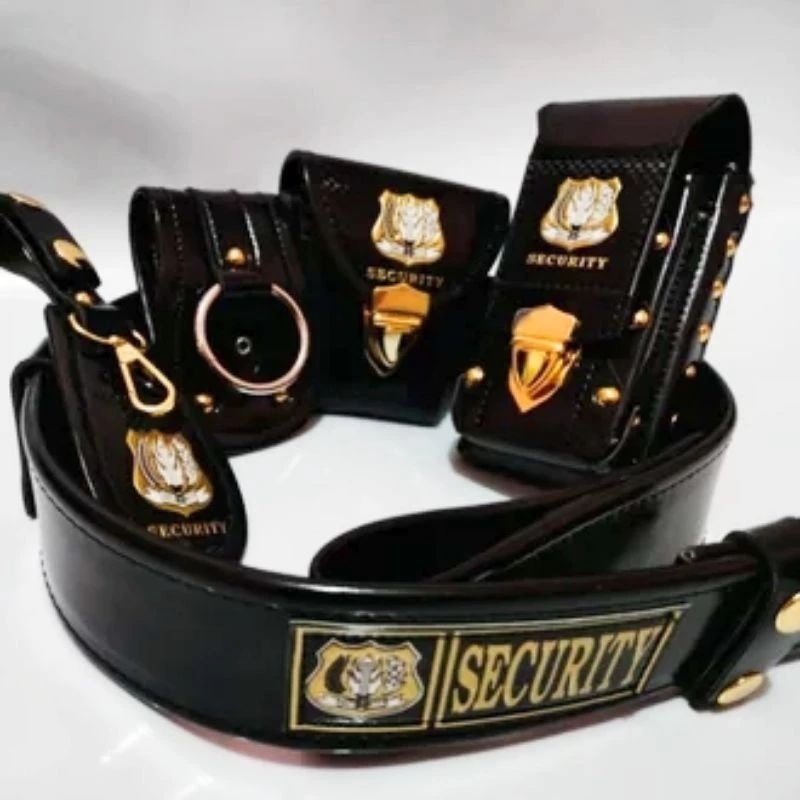 KOPEL SECURITY / SATPAM HITAM LENGKAP