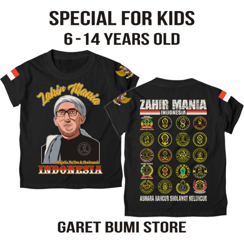 kaos az zahir anak, kaos zahir mania anak-anak, kaos habib bidin, kaos az zahir terbaruh
