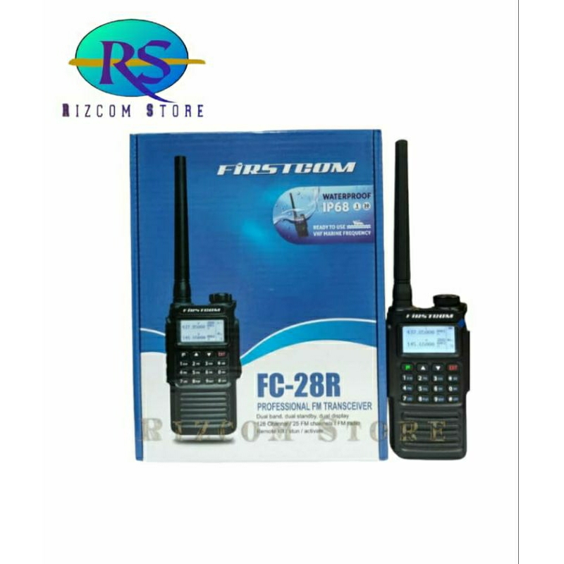 Firstcom FC-28R New HT Dual Band FC 28 Original Garansi Resmi