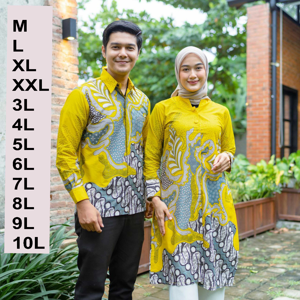 FASHION WANITA TUNIK BATIK JUMBO 5L 6L 7L 8L 9L 10L DAN KEMEJA BATIK JUMBO BAJU JUMBO PAKAIAN WANITA