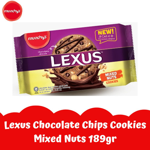 

Munchy's Lexus Chocolate Chips Cookies 189gram