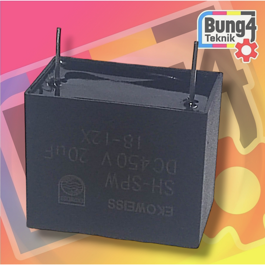 KAPASITOR AC SH SPW 18-12X 20UF 450V / 20UF450V