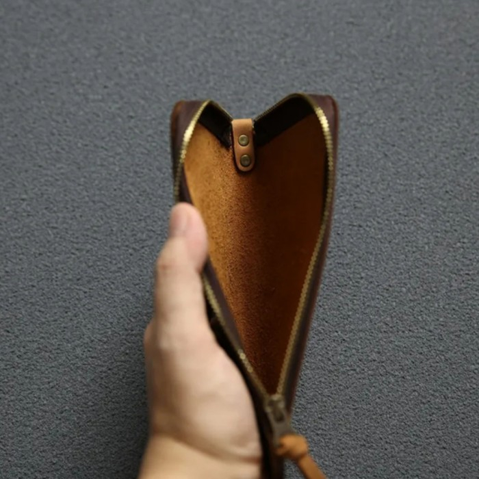 Clutch Wanita Asli Kulit Sapi Premium - Clutch Kulit Wanita Asli - Dompet