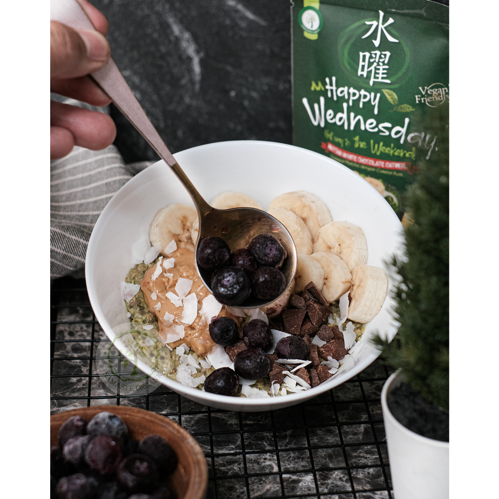 

HAPPY WEDNESDAY JUMBO - MATCHA WHITE CHOCOLATE OATMEAL 500GR