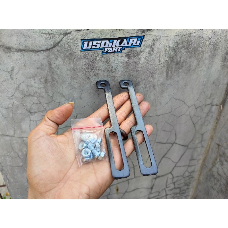 brecket slebor depan ninja R Rr victor pnp skok mp tiger bracket slebor victor ninja R RR pnp shok d