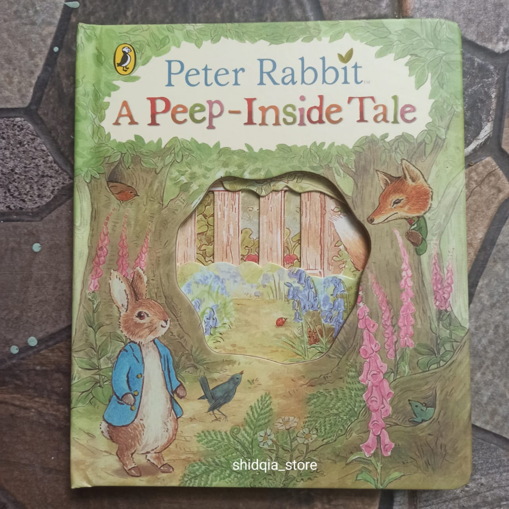 Usborne Peter Rabbit a Peep Inside Tale Buku cerita anak Buku Dongeng Boardbook Buku import Hardbook