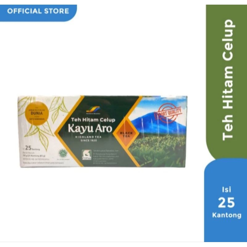 

Teh hitam celup Kayu Aro 100% asli dari Kerinci Jambi