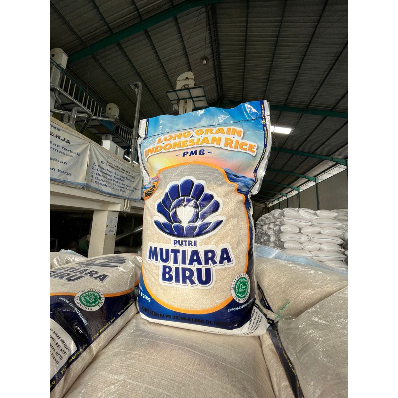 

beras premium Mutiara Biru