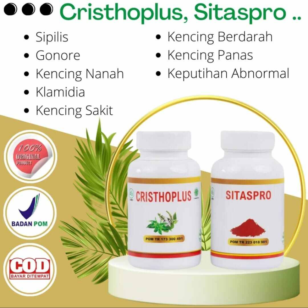 Jual obat sipilis ghonore Cristhoplus Sitaspro