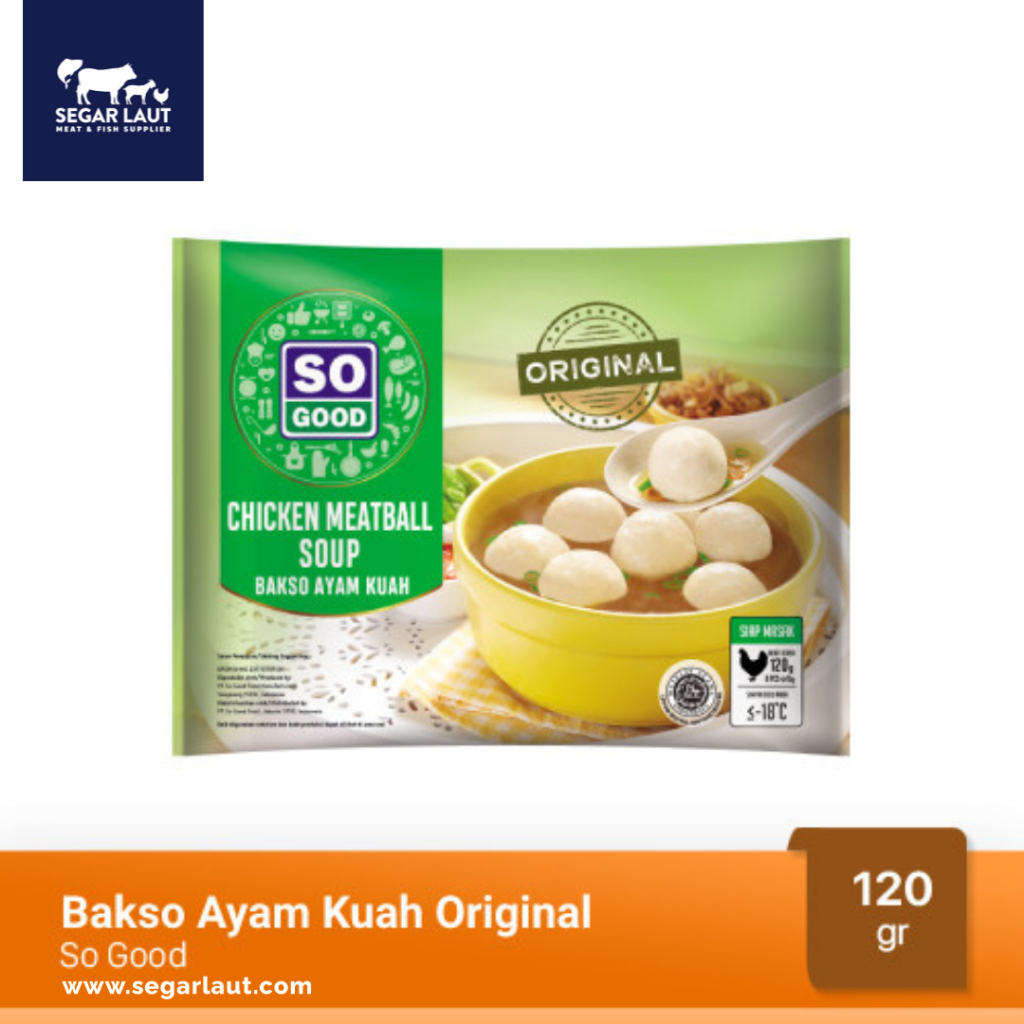 

So Good Bakso Ayam Kuah 120 gr