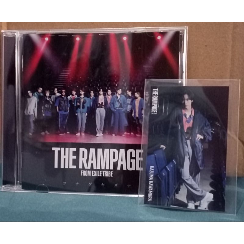 THE RAMPAGE CD + PHOTOCARD "KAZUMA KAWAMURA & SHOHEI URAKAWA"