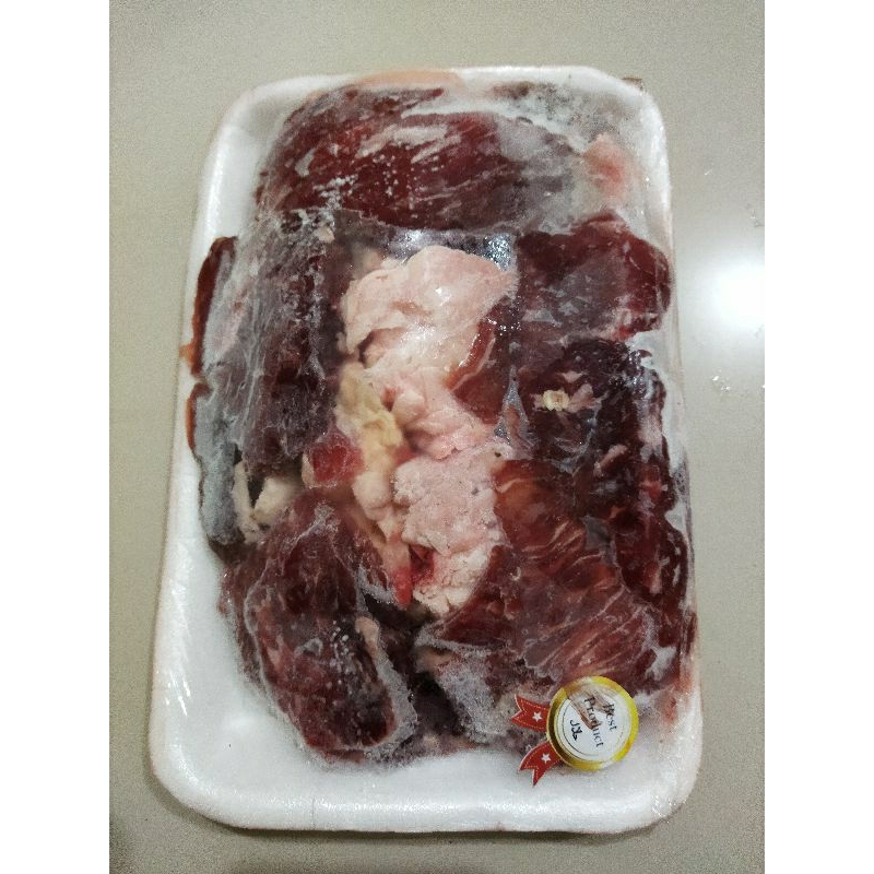 

Tetelan sop/rawon/soto daging sapi grade A 500 gram