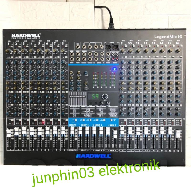 mixer hardwell legendmix 16 legendmix16 original audio mixer