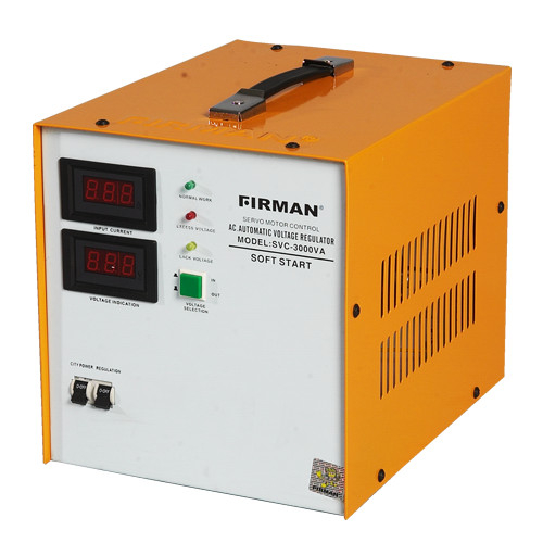 (SVC3000VA FIRMAN) Stabilizer LISTRIK 3000VA SVC3000VA FIRMAN / Automatic Voltage Regulator Stabiliz