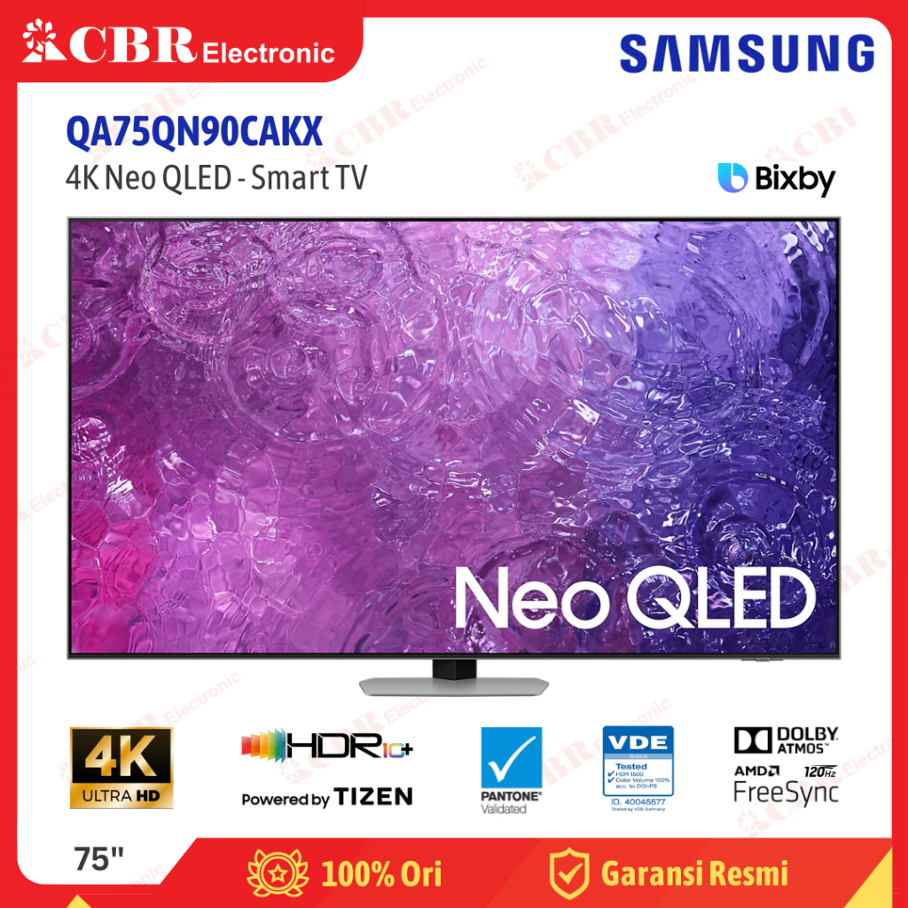TV SAMSUNG 75 Inch LED QA75QN90CAKX (4K Neo QLED-Smart TV)
