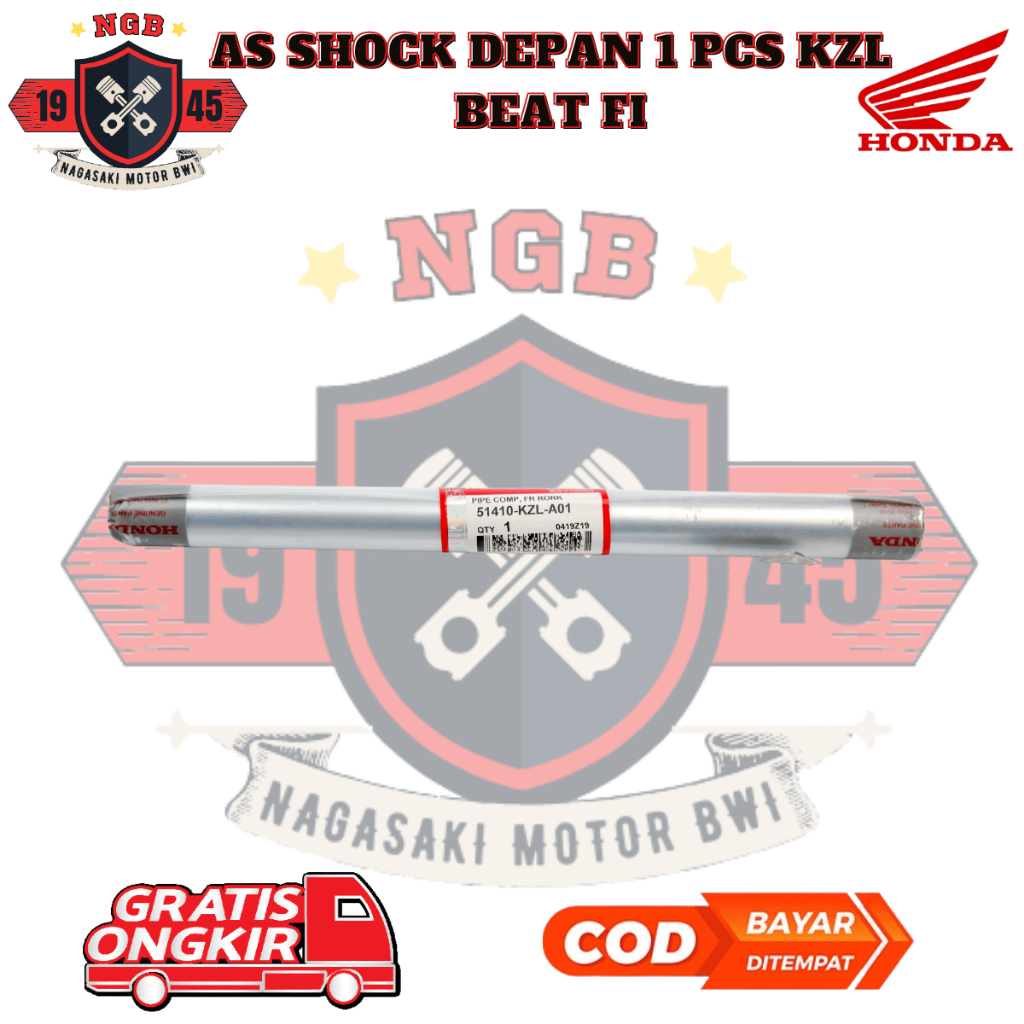 sok depan motor beat - as shock depan vario - as shock depan vario 125 ori KZL