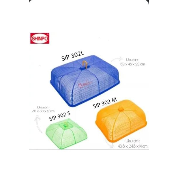 TUDUNG SAJI PLASTIK MERK SHINPO