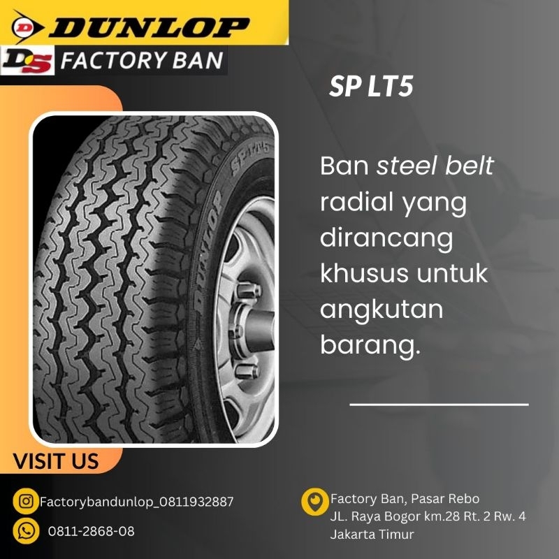 Ban Dunlop 165 R13 LT.5