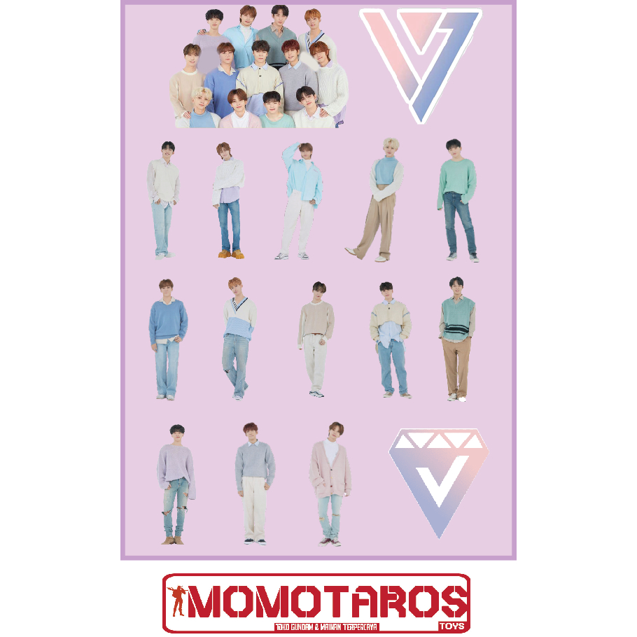 

Sticker murah anti air Seventeen kpop 1 pc