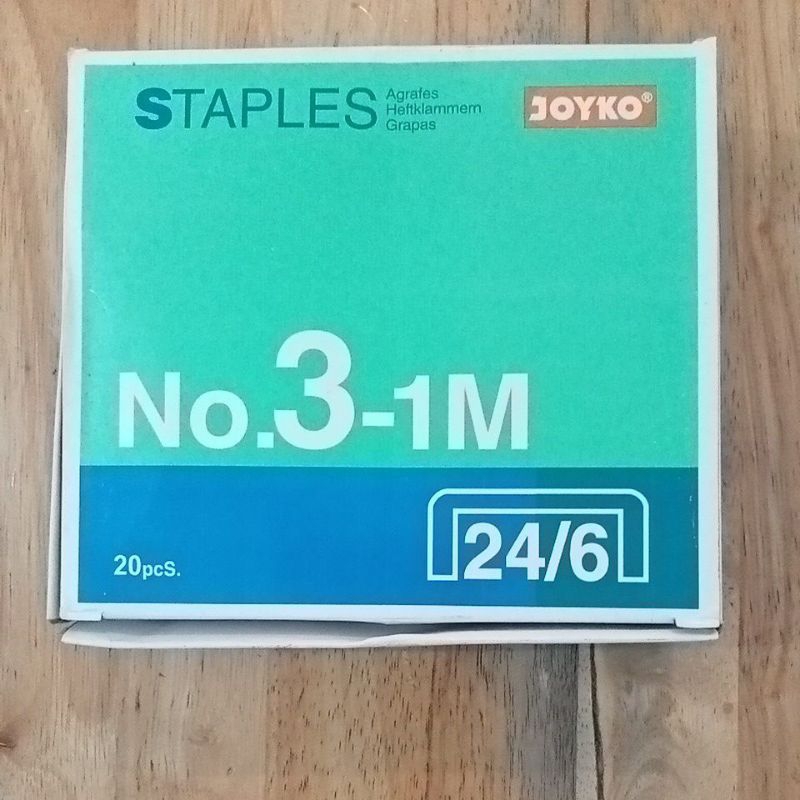 

isi staples no. 3 merek Joyko 1 pak