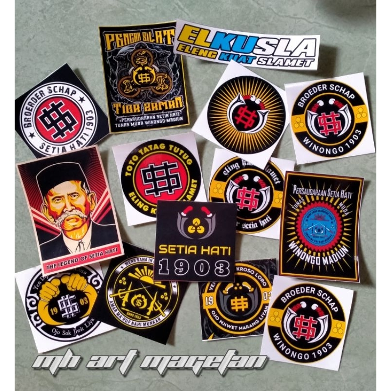 

Paket 12 Stiker PSHW TM_Random / Acak