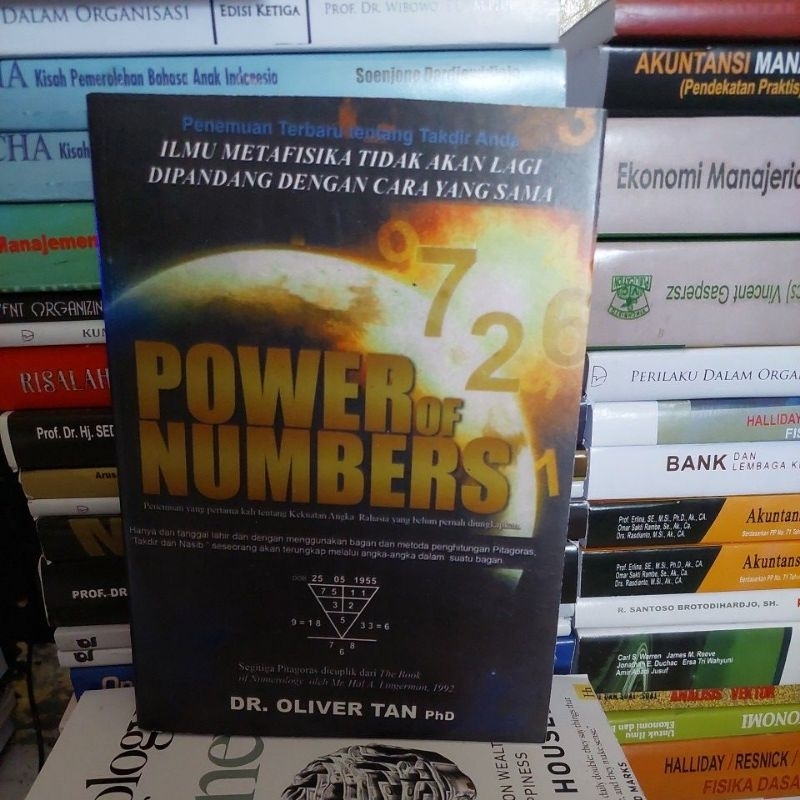 

power of numbers oliver tan