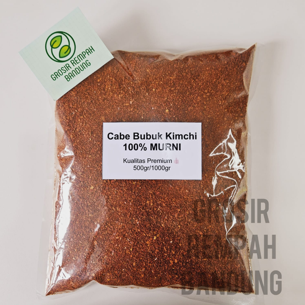 

KTr190 Cabe Bubuk Kimchi / Gochugaru / Murni / Kualitas Terbaik