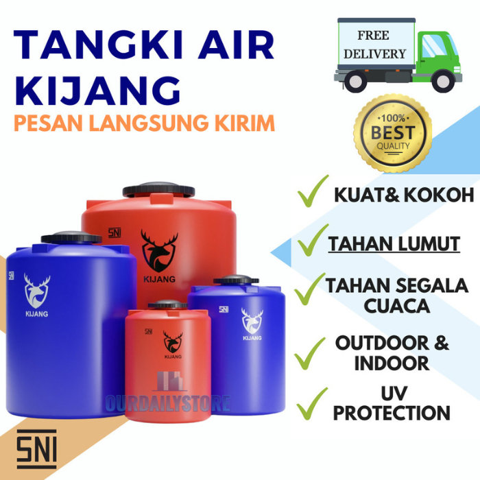 GARANSI (NCIS) TANGKI / TOREN AIR 500 TB 550 MURAH BERKUALITAS BEST SELLER LITER