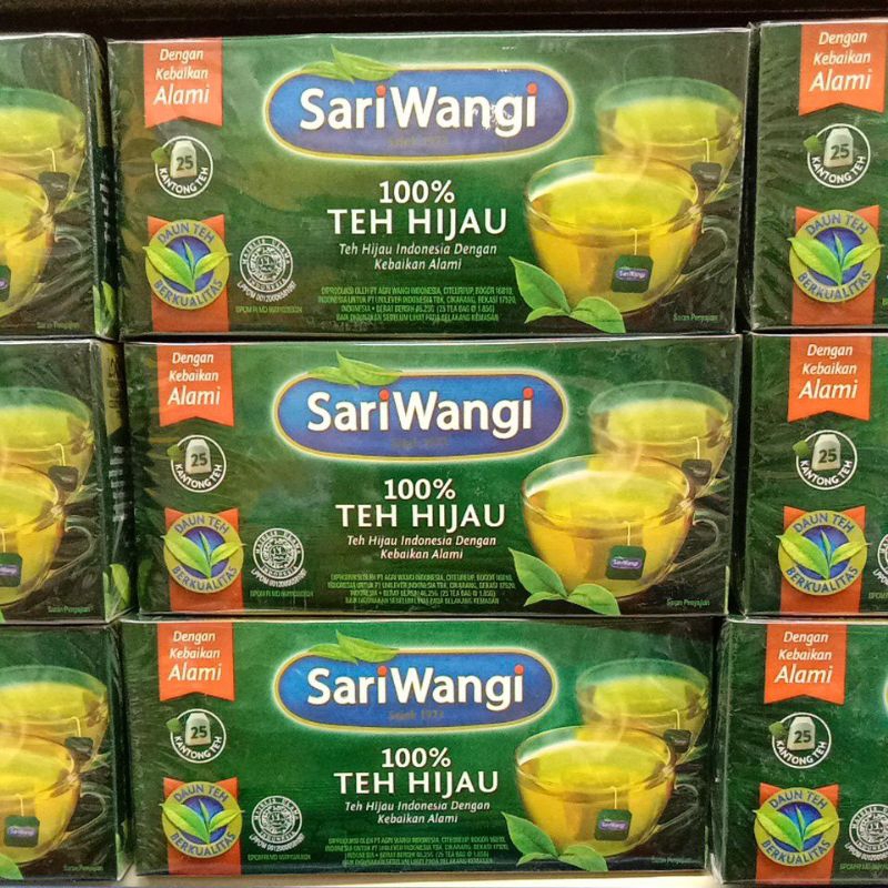 

Sariwangi teh Hijau TB 25