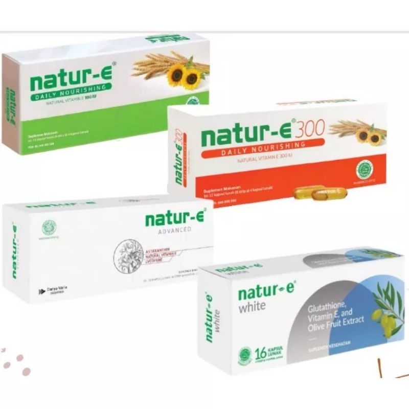 NATUR E KAPSUL WHITE/ NATUR E 300 KAPSUL/ NATUR E DAILY NOURISHING