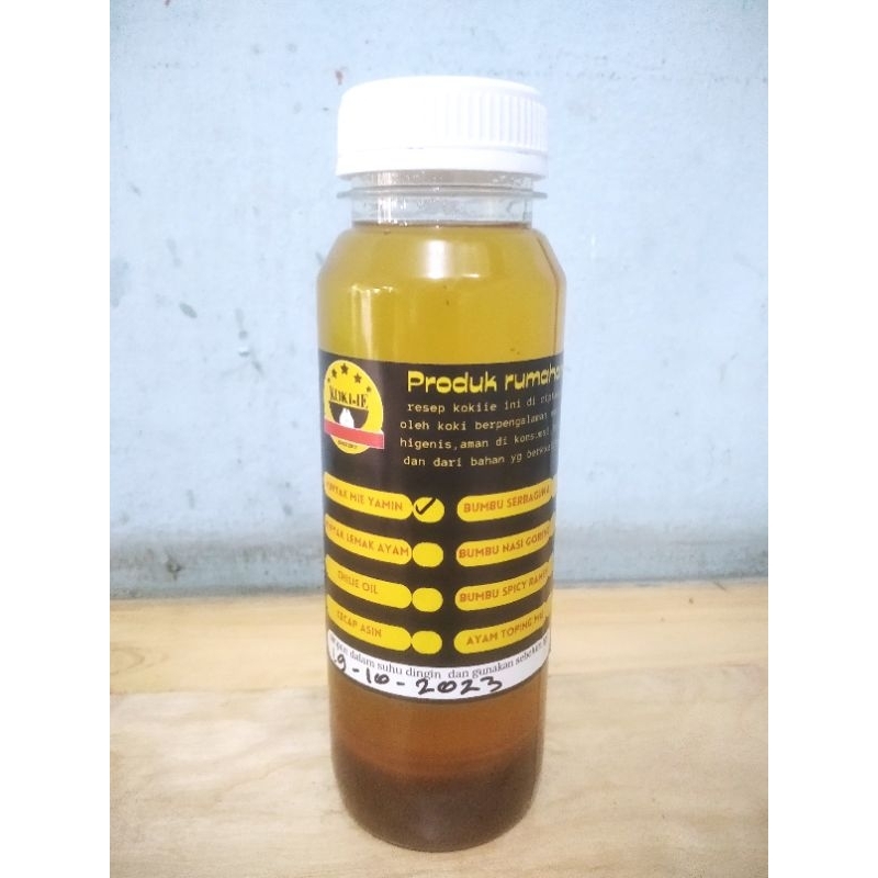 

minyak mie ayam / mi yamin 250ml + buble