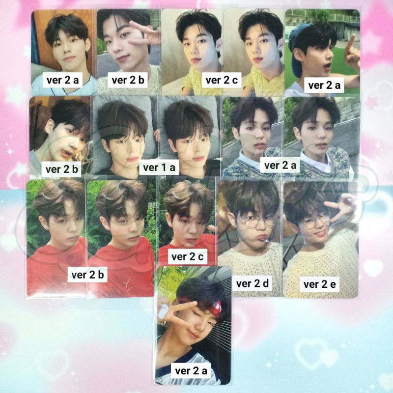 PC Photocard Evnne Wakeonez ParkJungz, Lee Jeonghyeon Park Hanbin Mun Junghyun Park Jihoo TC Trading