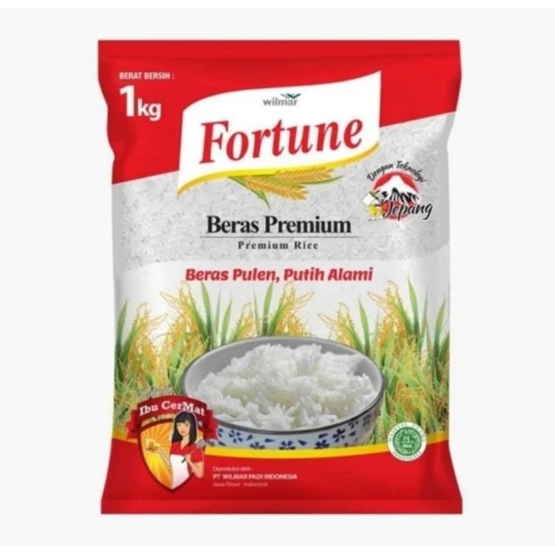 

Beras Premium Fortune 1 Kg