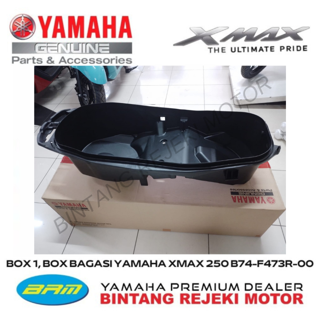 BOX 1, BOX BAGASI YAMAHA XMAX 250 B74-F473R-00