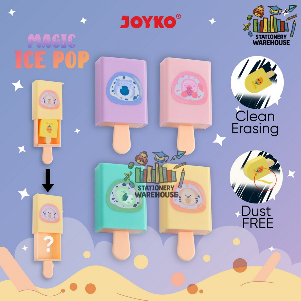 

Penghapus Eraser Joyko ER-126 Magic Ice Pop