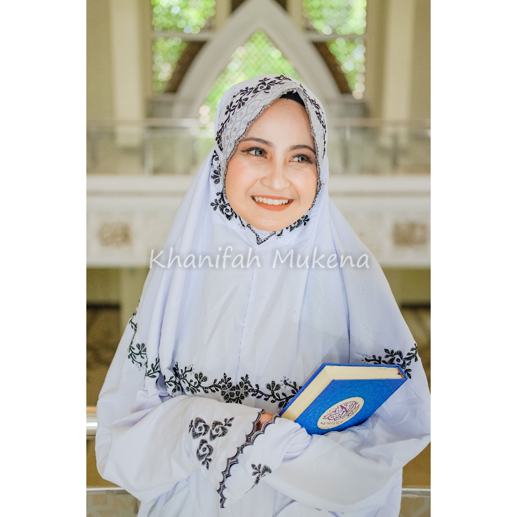 Mukena Terusan Dewasa Polino Mukena Lajuran Dewasa Semi Sutra Mukena Langsungan Dewasa Rukuh Terusan