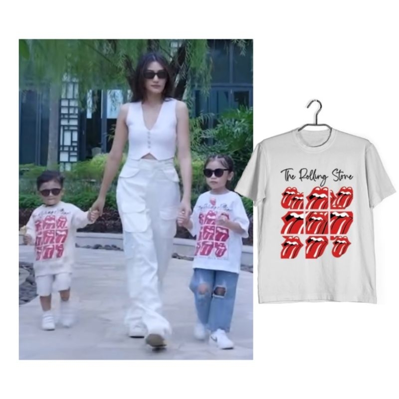 BAJU ARTIS KAOS ARTIS RADITYA DIKA BAJU ROLLING STONE ANAK BISA BAYAR D TEMPAT COD