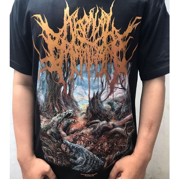 ORIGINAL TSHIRT AGONAL BREATHING - Bone Breaking Constriction