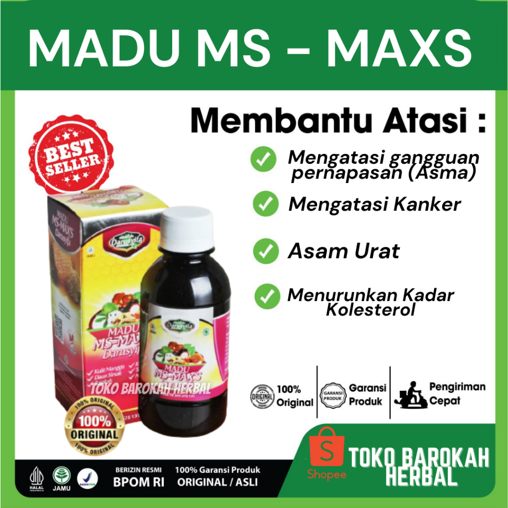 Madu Asli Madu Maxs MS Manggis Sirsak Darusyifa