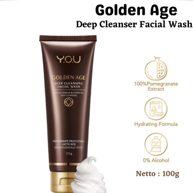 YOU Golden Age Deep Cleanser Facial Wash