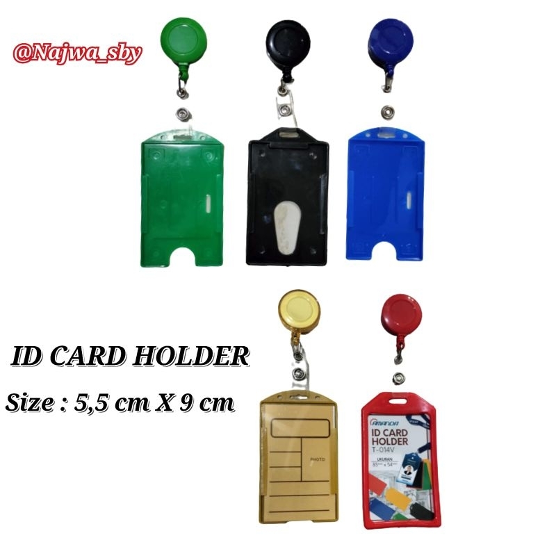 

ID CARD HOLDER / LANYARD NAME TAG untuk KANTOR
