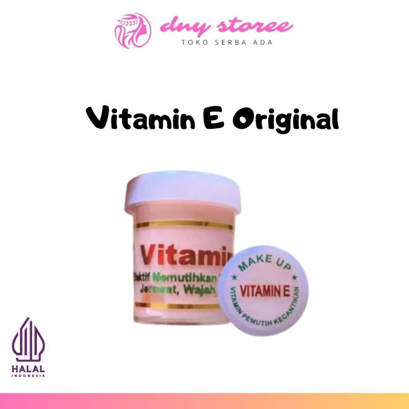 Cream Vitamin E Original Cream Pemutih Wajah Kinclong Cream Wajah Glowing