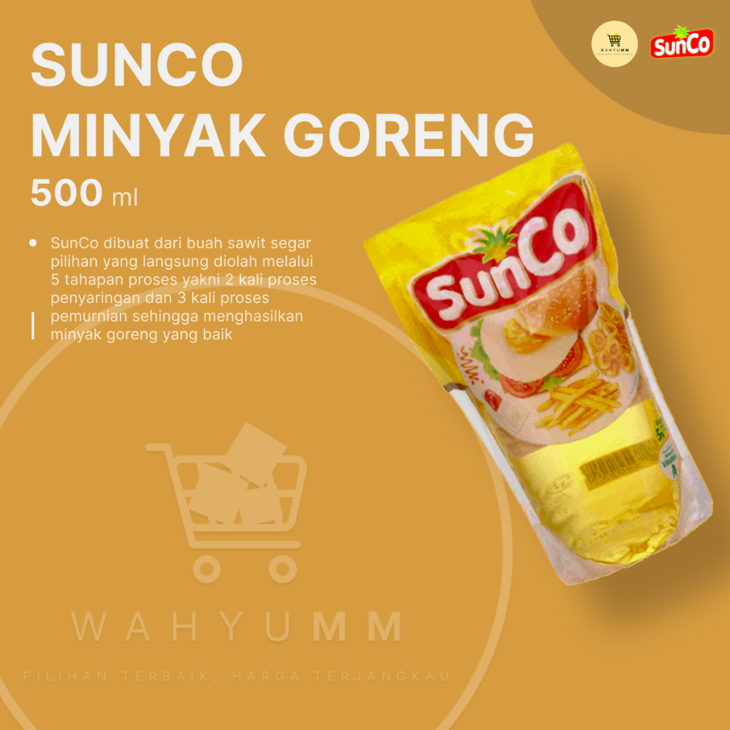 

SUNCO Minyak Goreng Refill 500ml