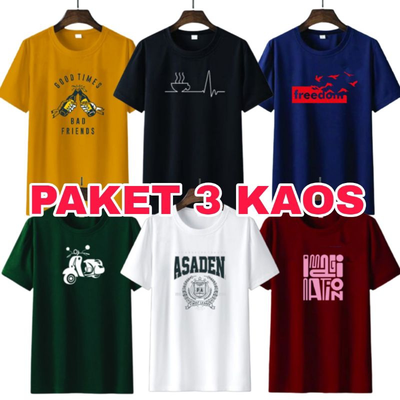 KAOS MURAH/KAOS OBLONG/KAOS KONVEKSI/KAOS KEREN