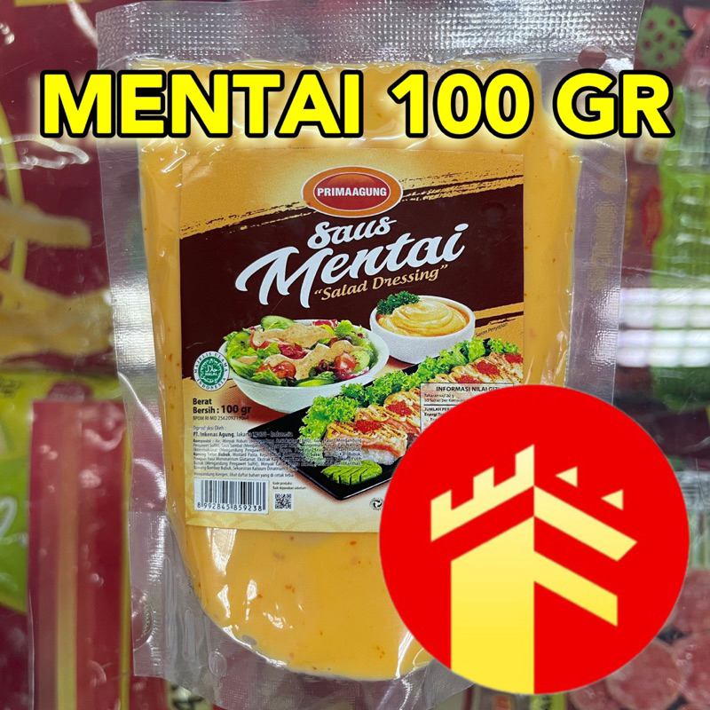 

PRIMA AGUNG SAUS MENTAI 100 GR 250 GR MENTAI SAUCE 100 GR 250 GR