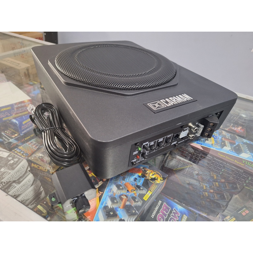 SUBWOOFER KOLONG SLIM AKTIF CARMAN 10 INCH SUPER BASS